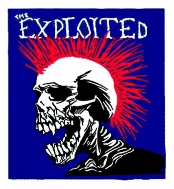 The Exploited - Mohican Multicolor - Aufnäher / Patch