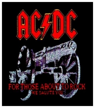 AC/DC - For Those About To Rock - Aufnäher / Patch