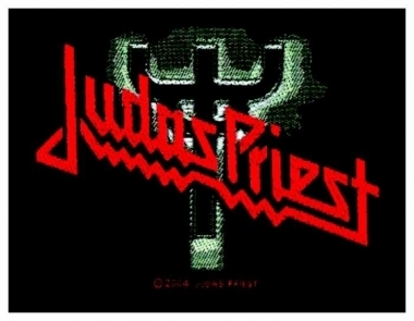 Judas Priest - Logo Fork - Aufnäher / Patch