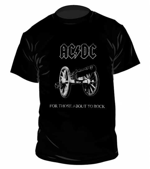 T-Shirt: AC/DC - For Those About To Rock