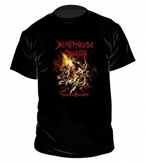 T-Shirt: Blasphemic Cruelty - Devil's Mayhem