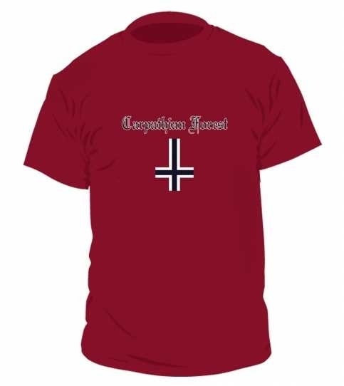 T-Shirt: Carpathian Forest - Norway cross