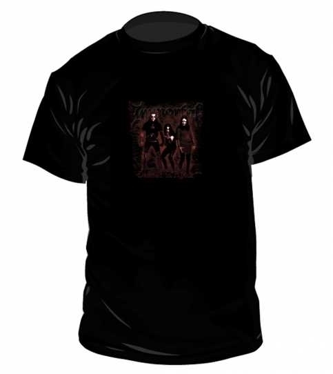 T-Shirt: Immortal - Damned In Black