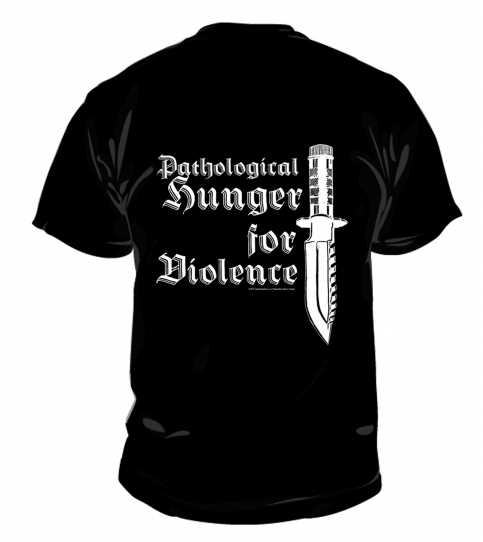 T-Shirt: Impaled Nazarene - Pathological Hunger For Violence