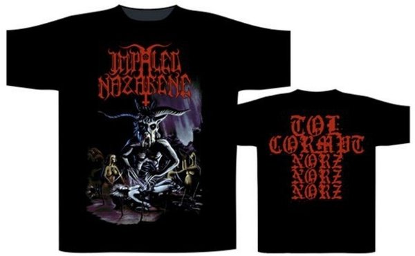 T-Shirt: Impaled Nazarene - Tol Cormpt Norz Norz Norz
