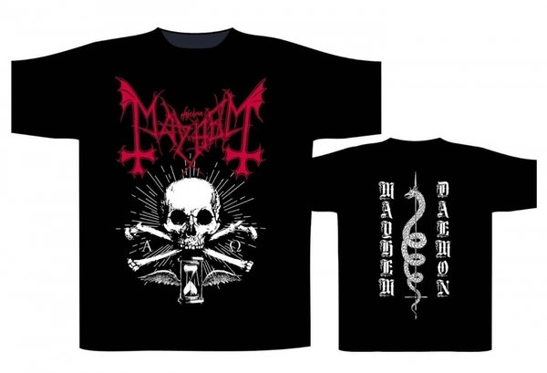 T-Shirt: Mayhem - Alpha Omega Daemon