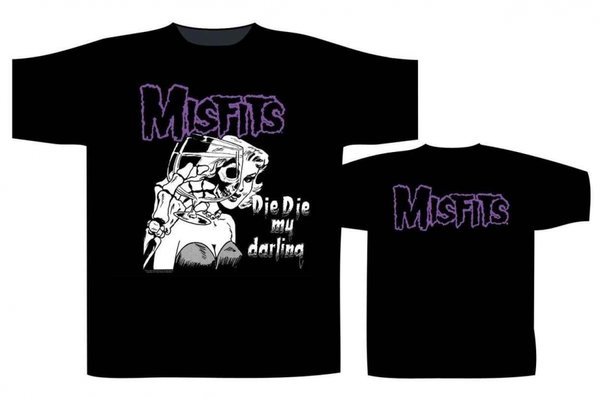 T-Shirt: Misfits - Die Die My Darling