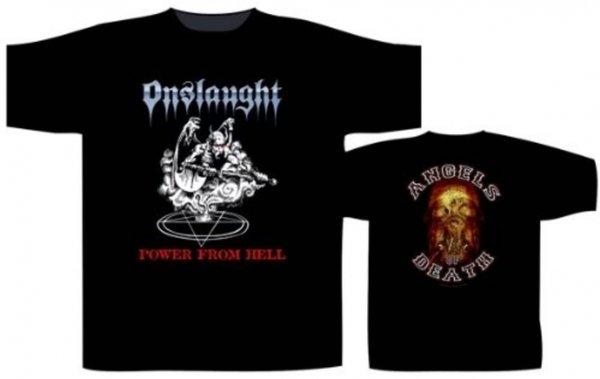 T-Shirt: Onslaught - Power From Hell