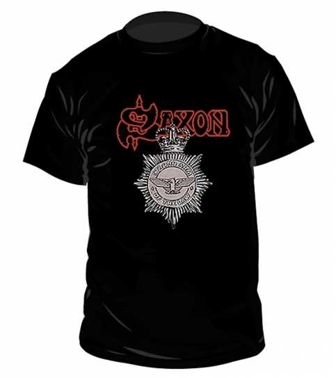 T-Shirt: Saxon - Strong Arm of the Law