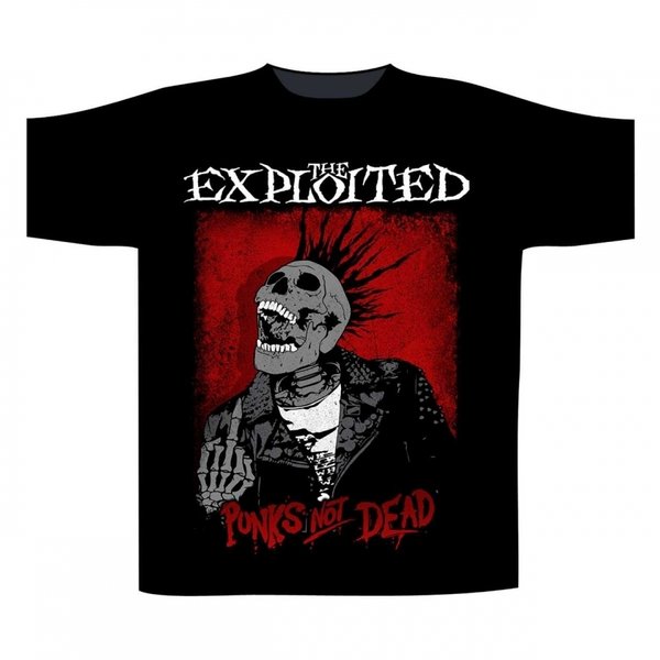 T-Shirt: The Exploited - ‘Splatter / Punks Not Dead'