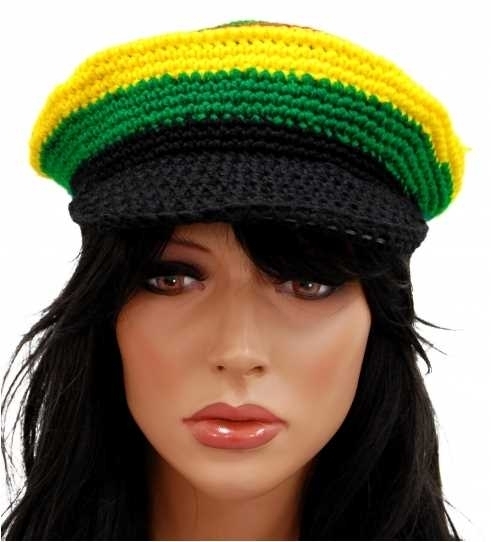 Mütze: Rasta Cap: Jamaican Beauty - Rastafari Dreadlock Mütze