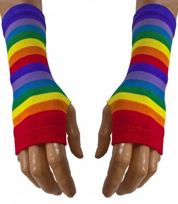 Handstulpen: Regenbogen - LGBTQIA+