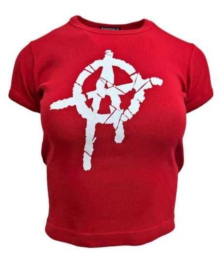 T-Shirt: Anarchie - Rot