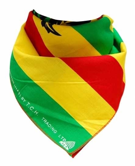 Bandana / Halstuch: Afrika Cannabis Leaf - Rastafari