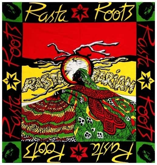 Bandana / Halstuch: Rasta - Rastafari
