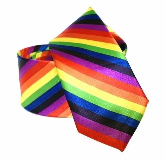 Krawatte:  Regenbogen / Rainbow - LGBTQIA+