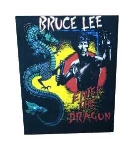 Bruce Lee - Rückenaufnäher / Backpatch