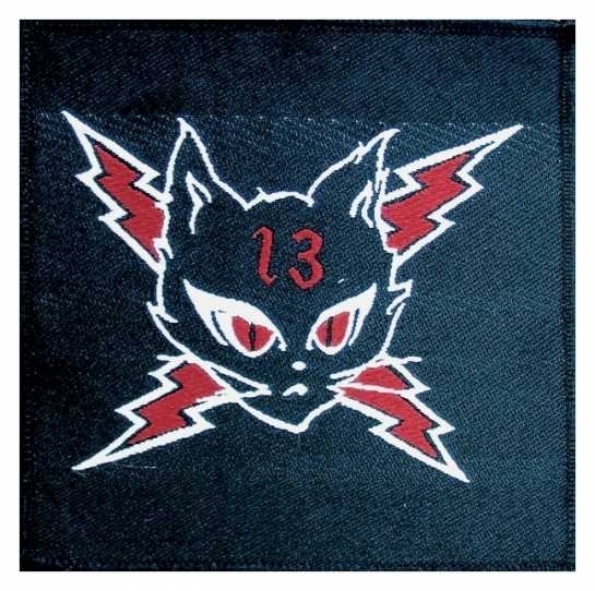 Black Cat 13 - Aufnäher / Patch