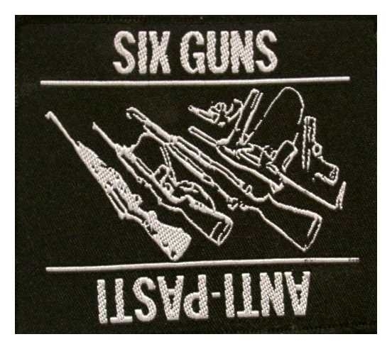 Anti-Pasti - Six Guns - Aufnäher / Patch