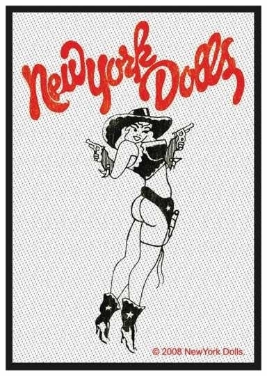 New York Dolls - Cowgirl - Aufnäher / Patch