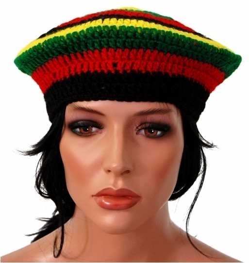 Mütze: Rasta - Dready  - Dreadlock  Mütze Jamaika -Rastafari