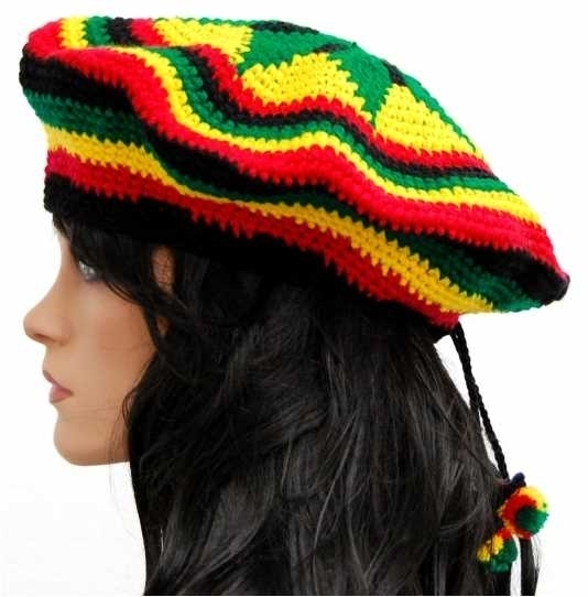 Mütze: Rasta Cap - Balls - Jamaika - Dreadlock Mütze - Rastafari