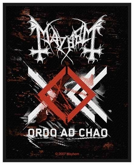 Mayhem - Ordo Ad Chao - Aufnäher / Patch
