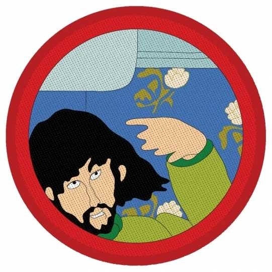 The Beatles - Yellow Submarine - George - Aufnäher / Patch