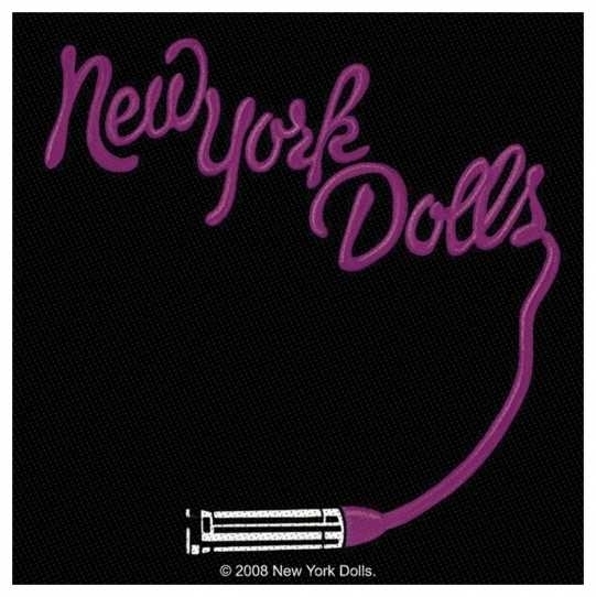New York Dolls - Lipstick Logo - Aufnäher / Patch