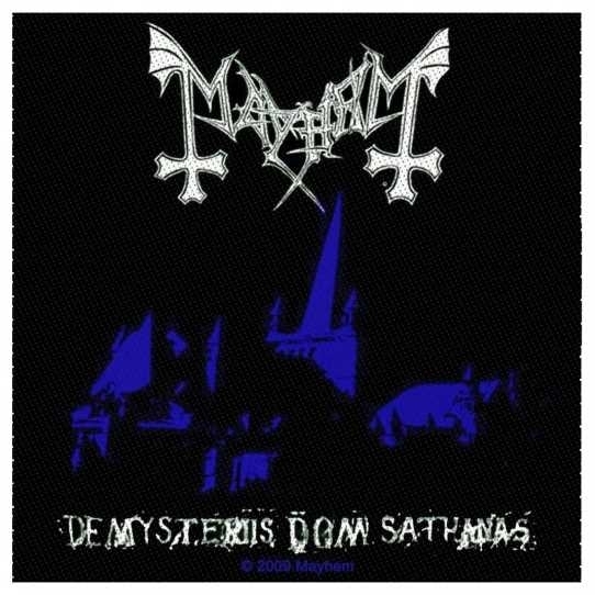 Mayhem - De Mysteriis Dom Sathana - Aufnäher / Patch