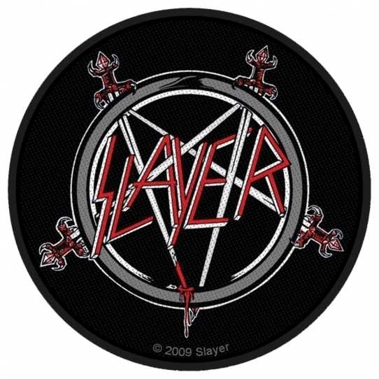 Slayer - Pentagram - Aufnäher / Patch