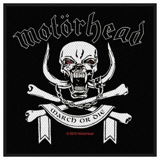 Motörhead - March Or Die - Aufnäher / Patch