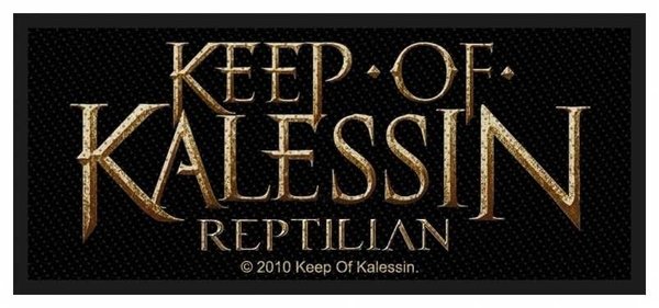 Keep Of Kalessin - Reptilian Logo - Aufnäher / Patch