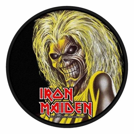 Iron Maiden - Killers Face - Aufnäher / Patch