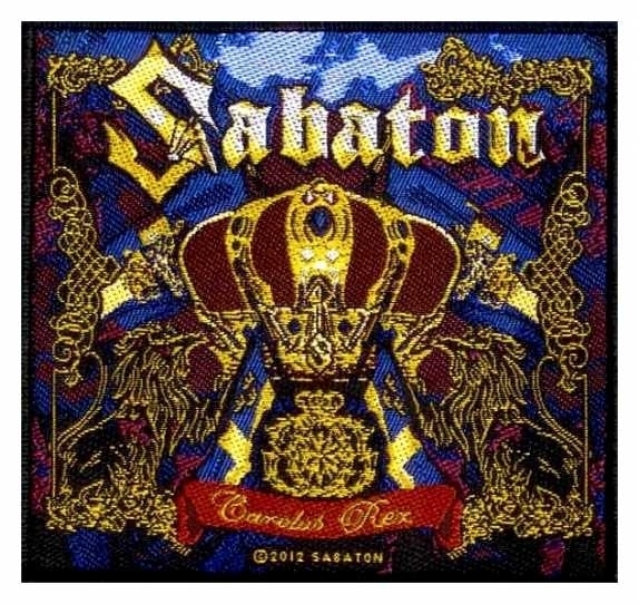 Sabaton - Carolus Rex - Aufnäher / Patch