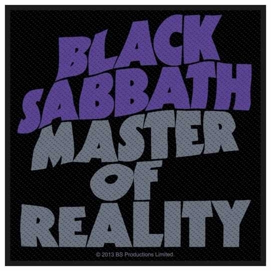Black Sabbath - Master Of Reality - Aufnäher / Patch