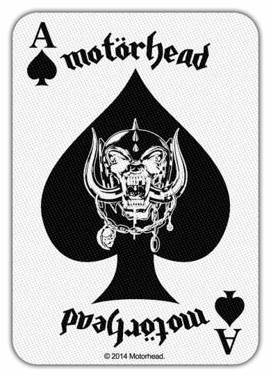 Motörhead - Ace of Spades Card - Aufnäher / Patch