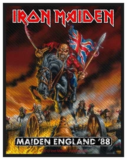 Iron Maiden - Maiden England - Aufnäher / Patch
