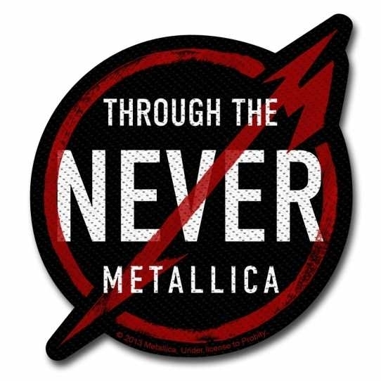 Metallica - Through The Never - Aufnäher / Patch
