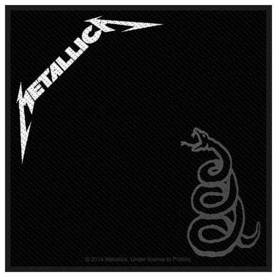 Metallica - Black Album - Aufnäher / Patch