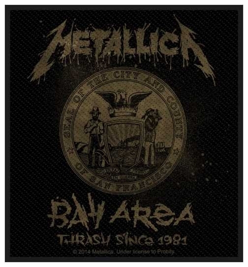 Metallica - Bay Area Thrash - Aufnäher / Patch