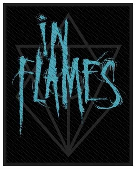 In Flames - Scratched Logo - Aufnäher / Patch