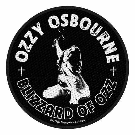 Ozzy Osbourne - Blizzard Of Ozz - Aufnäher / Patch