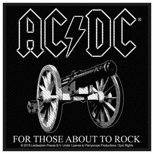 AC/DC - For Those About to Rock - Aufnäher / Patch