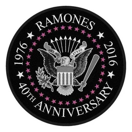 Ramones - 40th Anniversary - Aufnäher / Patch