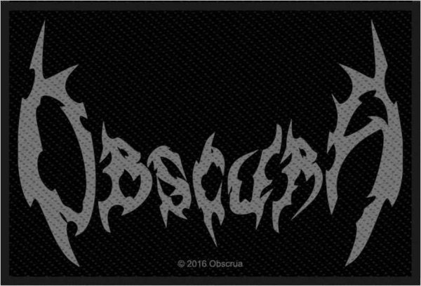 Obscura - Logo - Aufnäher / Patch