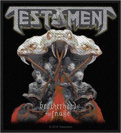 Testament - Brotherhood Of The Snake - Aufnäher / Patch