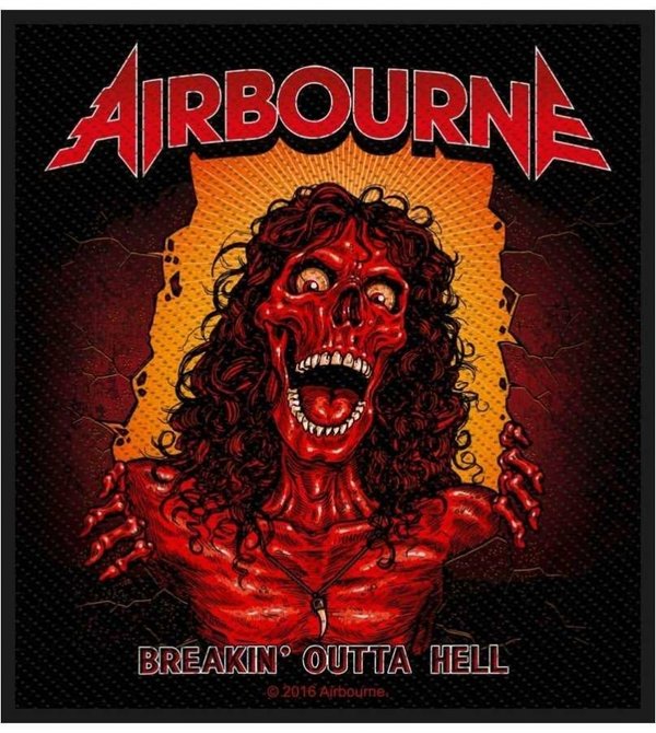 Airbourne - Breakin' Outta Hell - Aufnäher / Patch
