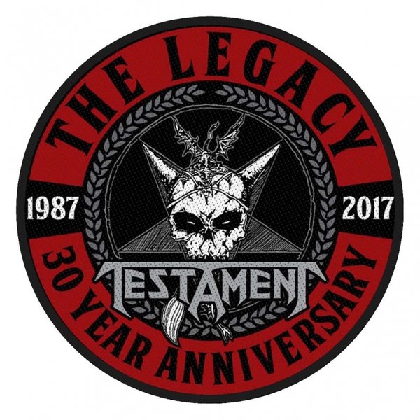 Testament - The Leagcy 30 Year Anniversary - Aufnäher / Patch