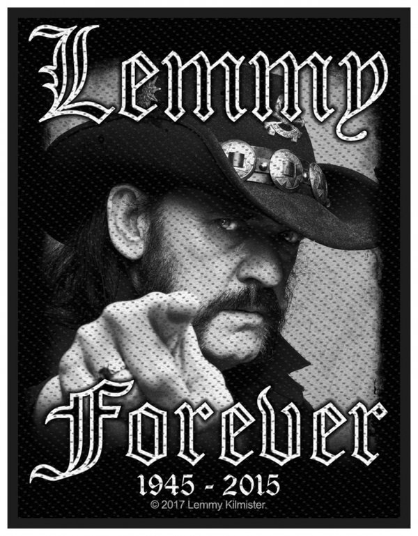Lemmy - Forever - Aufnäher / Patch